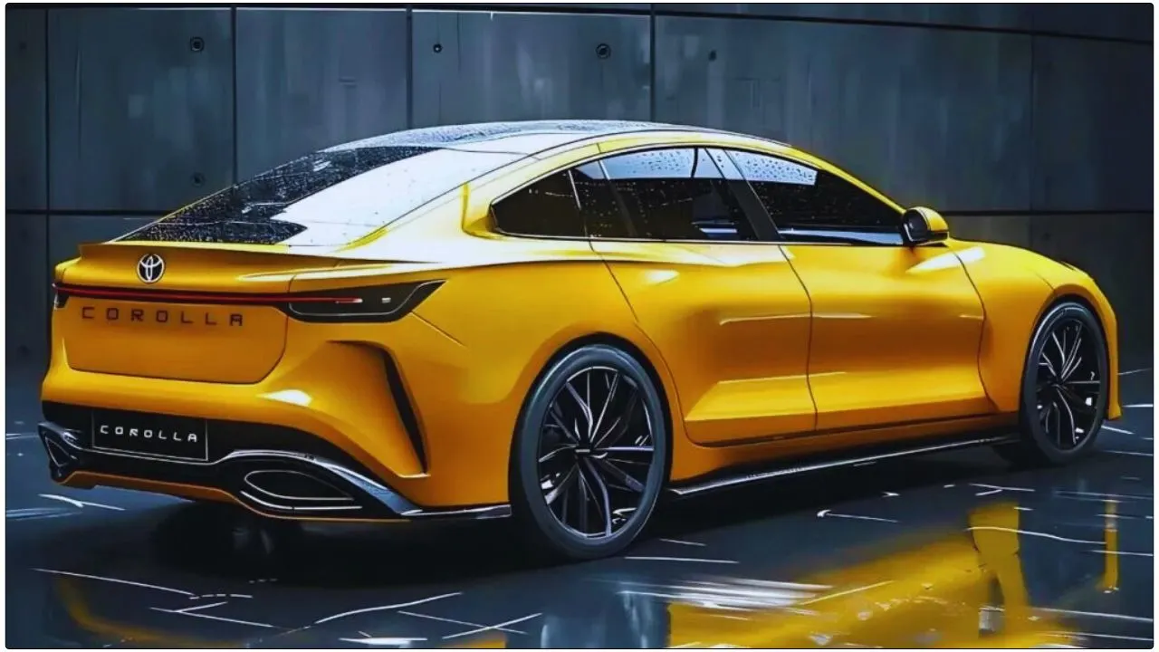 Toyota Corolla 2025 Hybrid Car Launched – Luxury Sedan